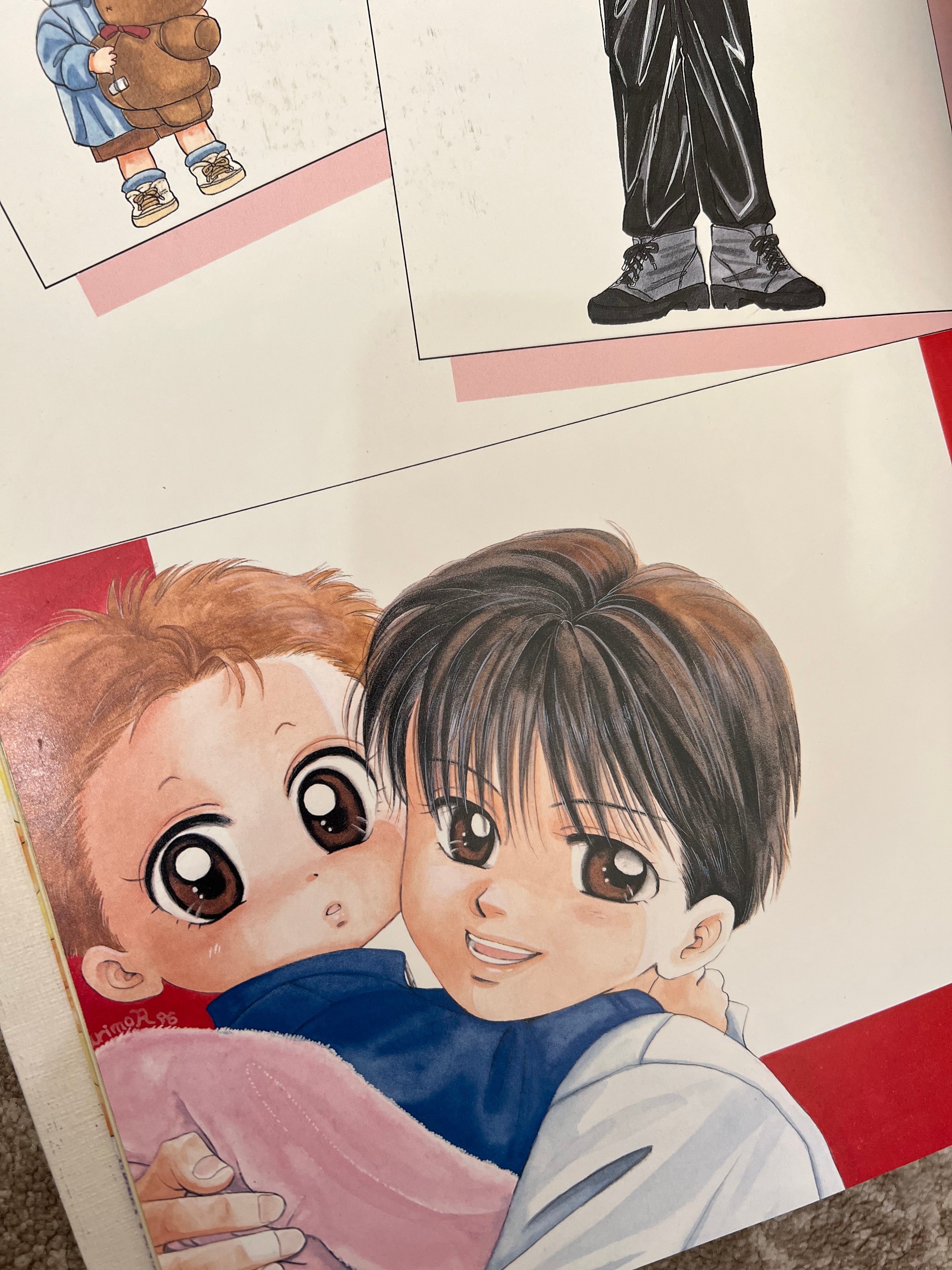 Baby & Me انا و اخي Official Artbook 1996 RARE Vol.2