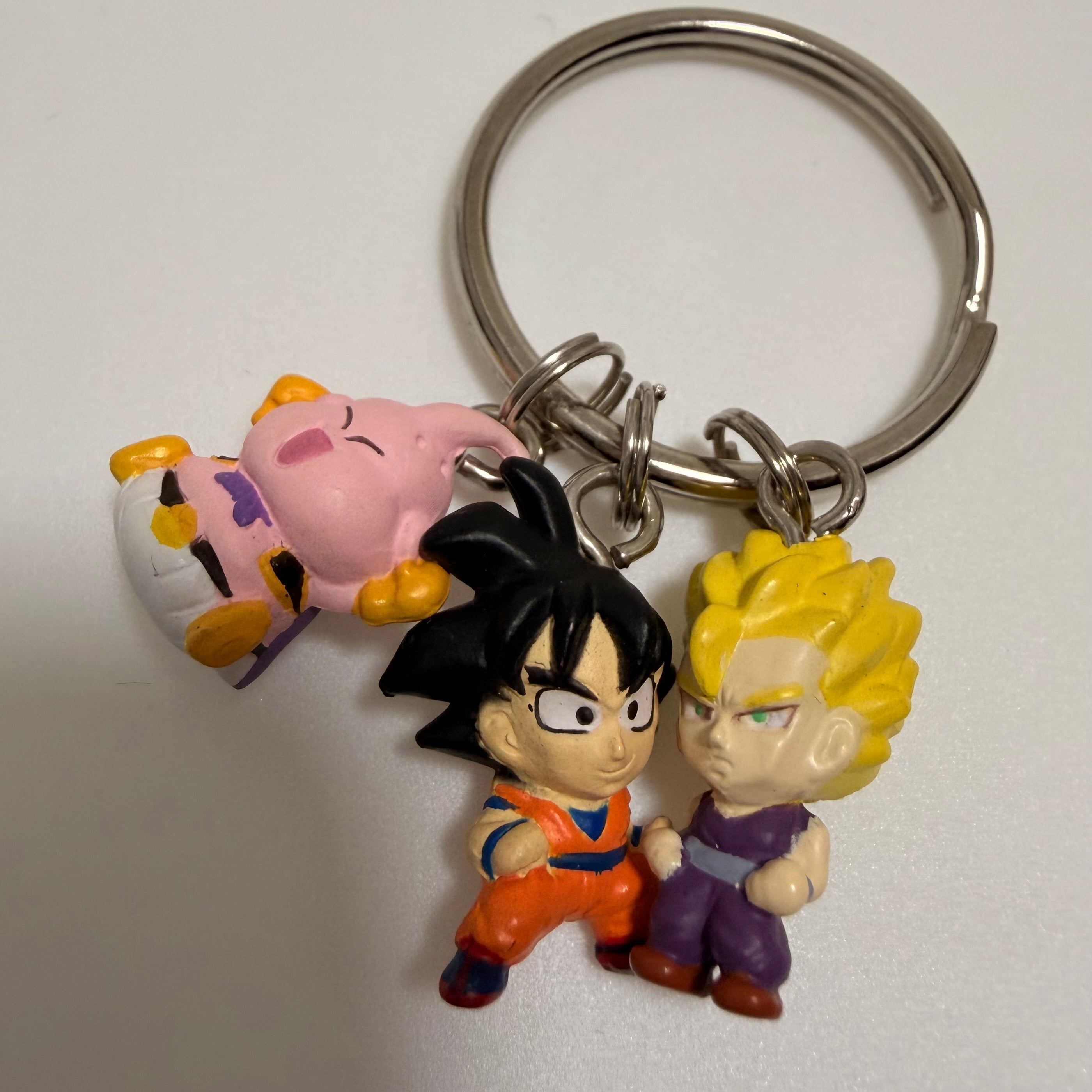 Dragon Ball Z Character Name 6 Official Vintage Mini Figure Keychain