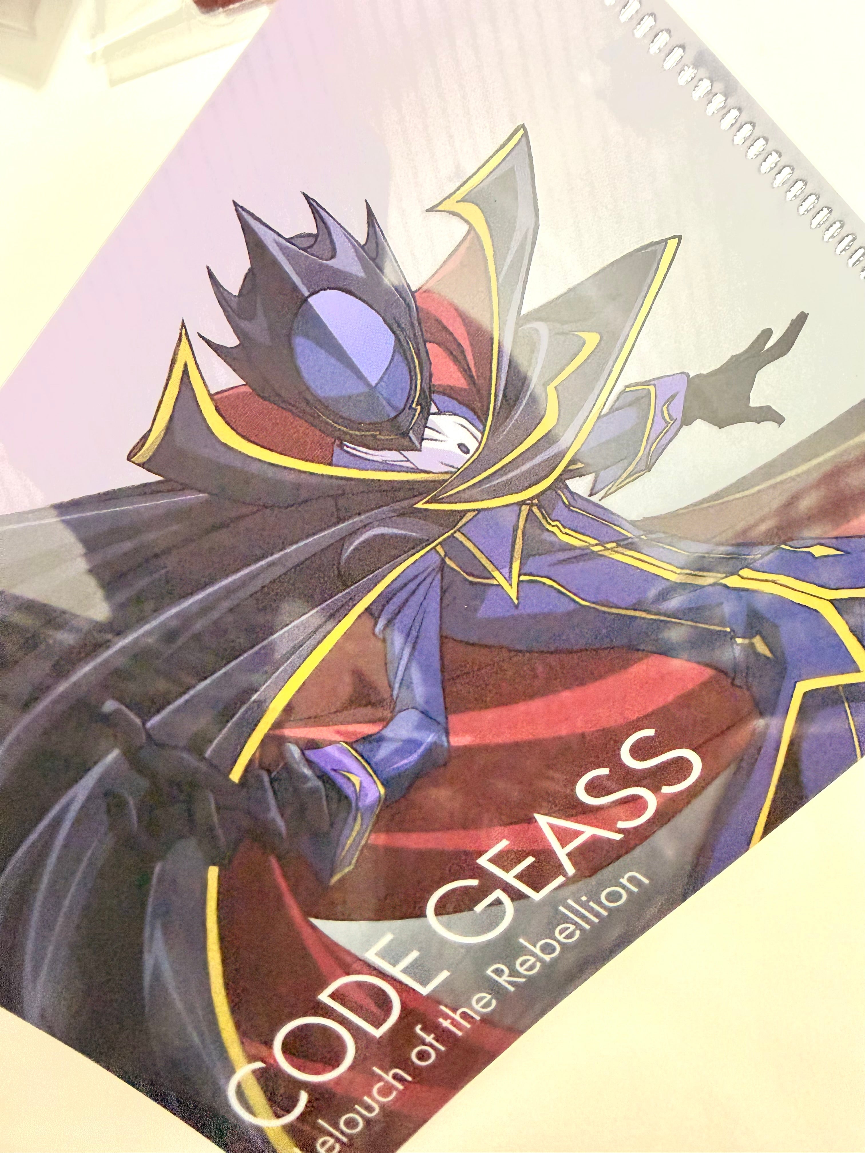 Code Geass Lelouch Zero Official Collector A5 Folder 263112