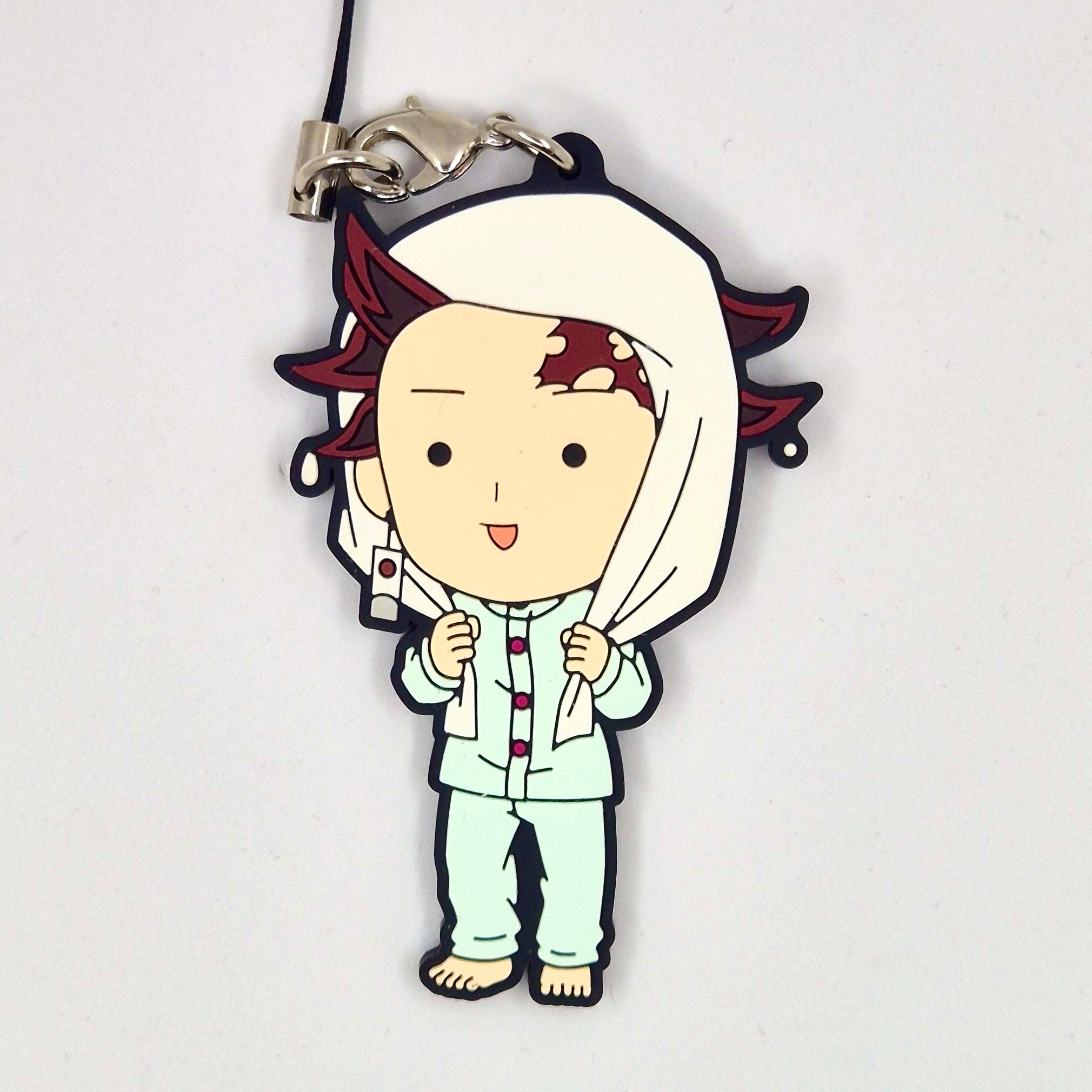 Demon Slayer Official Tanjiro Rubber Keychain