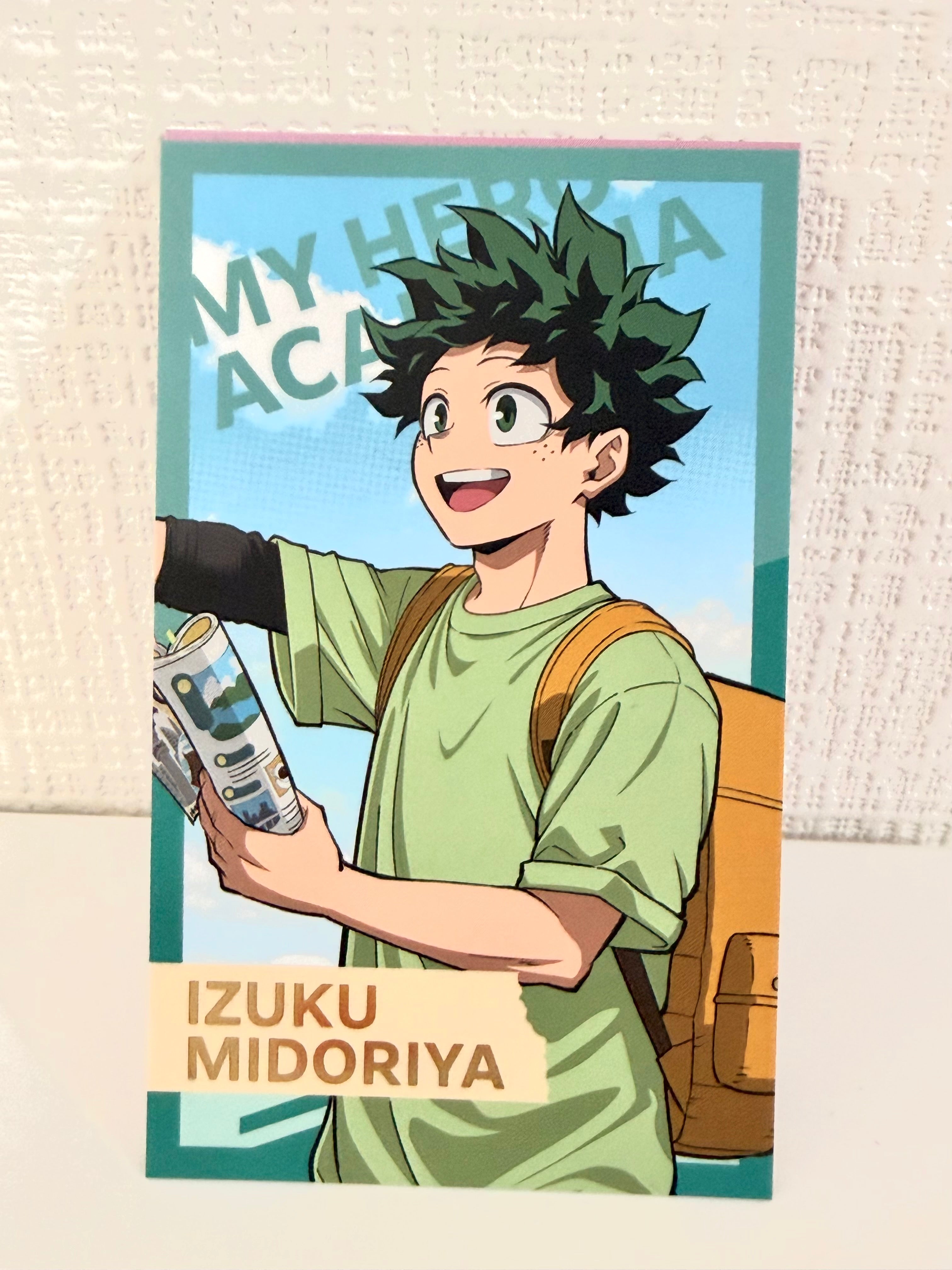 My Hero Academia Shoto Midoriya Uraraka  Official Collector Card Set of 3 263182