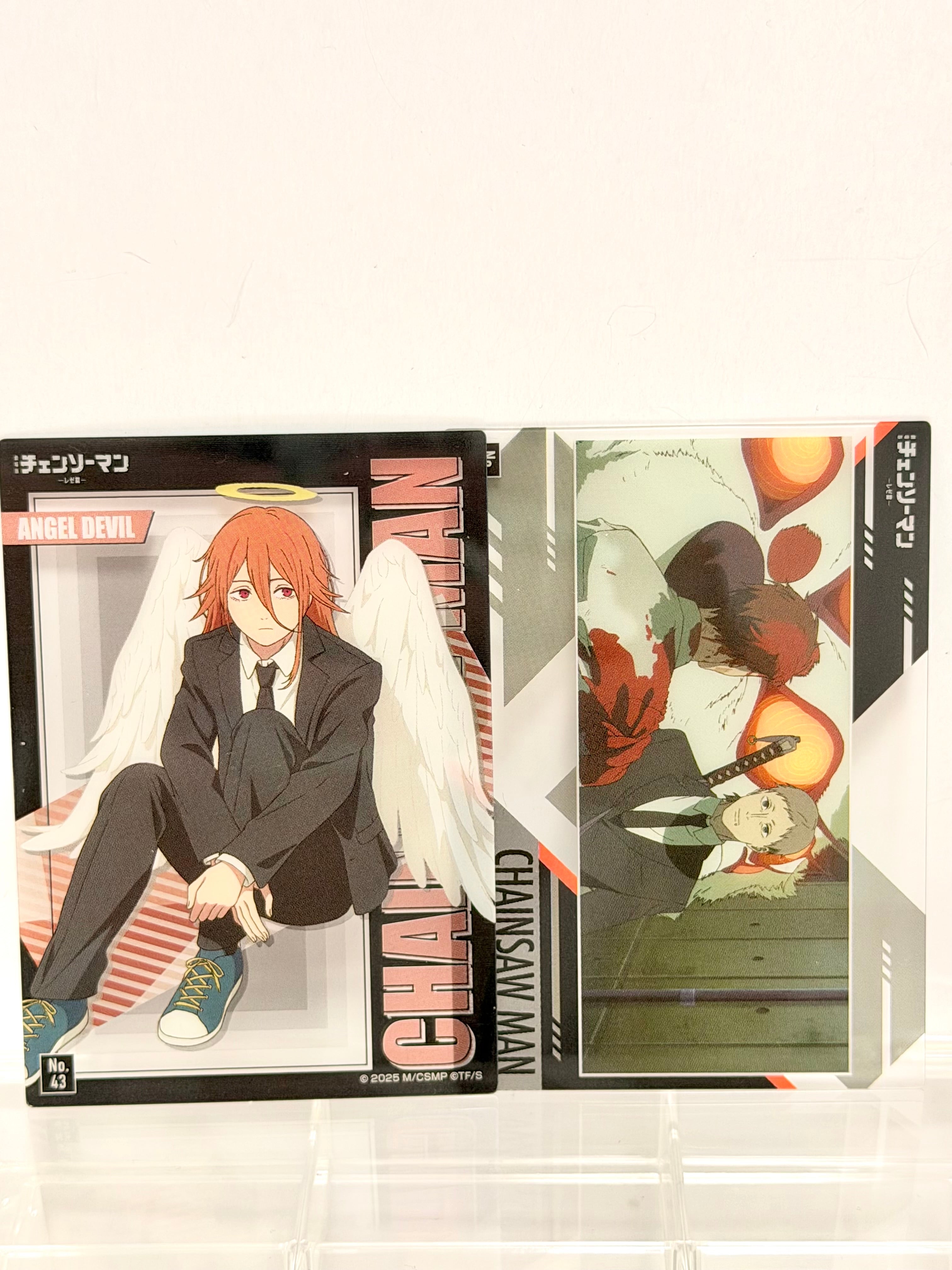 Chainsaw Man Angel Devil Official Card (2 card set)