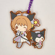 Sanrio x Card Captor Sakura Rubber Keychain Gashapon JP