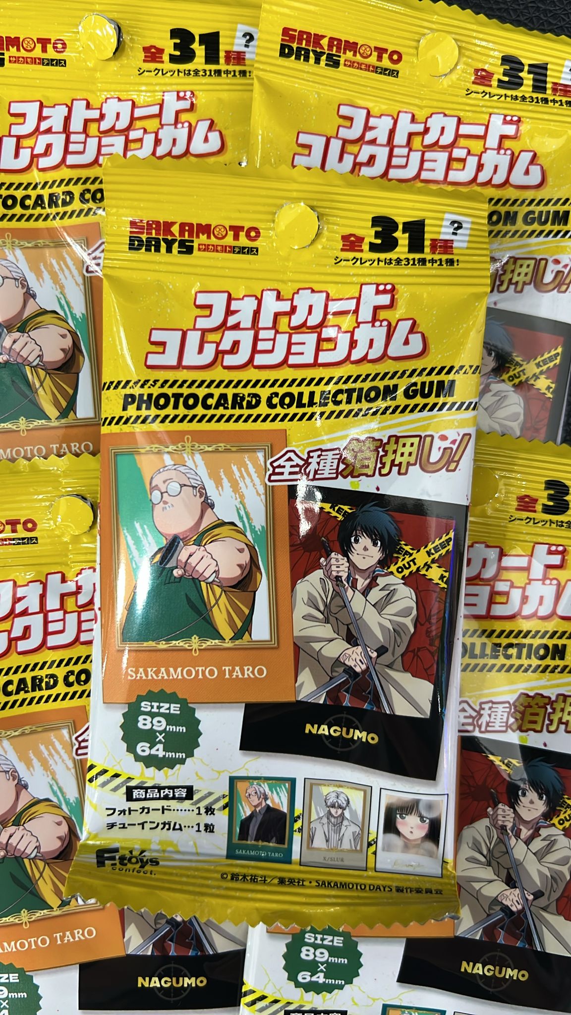 Sakamoto Days Clear Collector Card Blind Bag (1 Random Card)