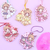 Sanrio x Card Captor Sakura Rubber Keychain Gashapon JP Vol.2