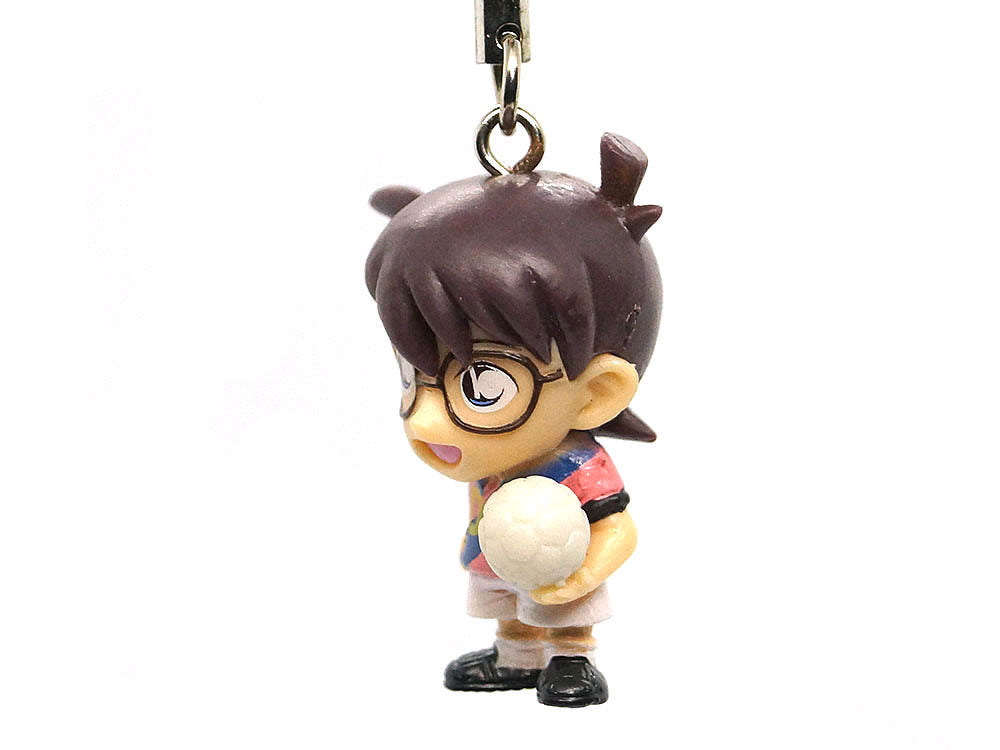 Conan Case Closed Conan Football Uniform Rare Mascot Keychain 2012