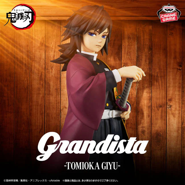 Demon Slayer Giyu Tomioka Grandista figure by Bandai
