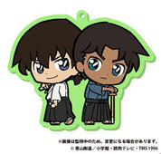 Conan Case Closed Heiji Twin Rubber Mascot Keychain