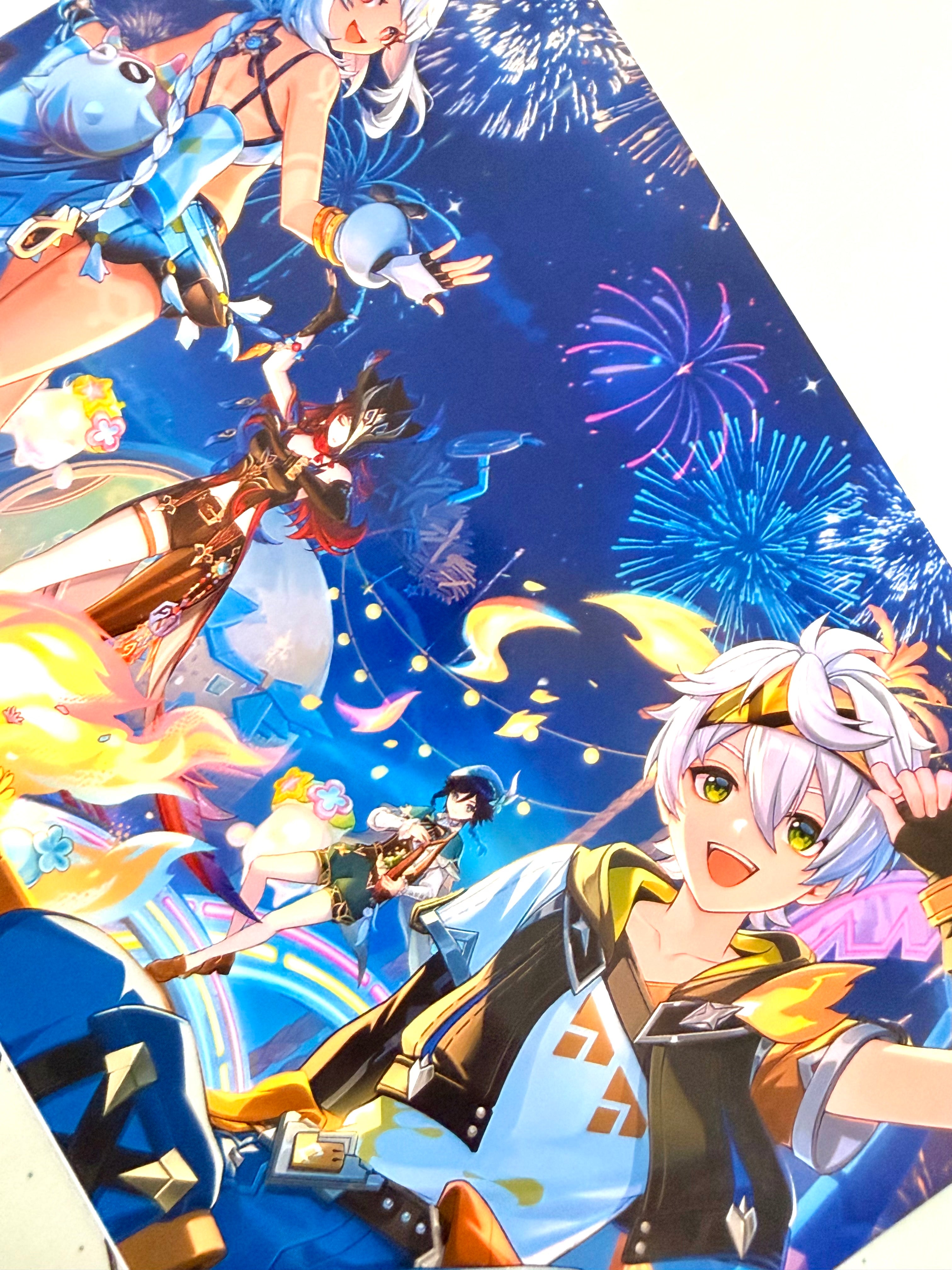 Genshin Impact  Official Collector Postcard 2