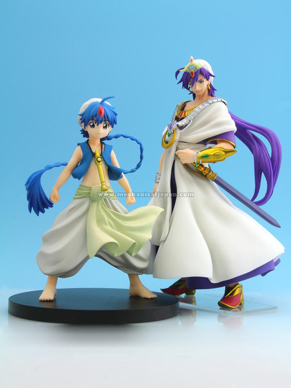 Open Box Magi the labyrinth of magic Sinbad figure by banpresto RARE