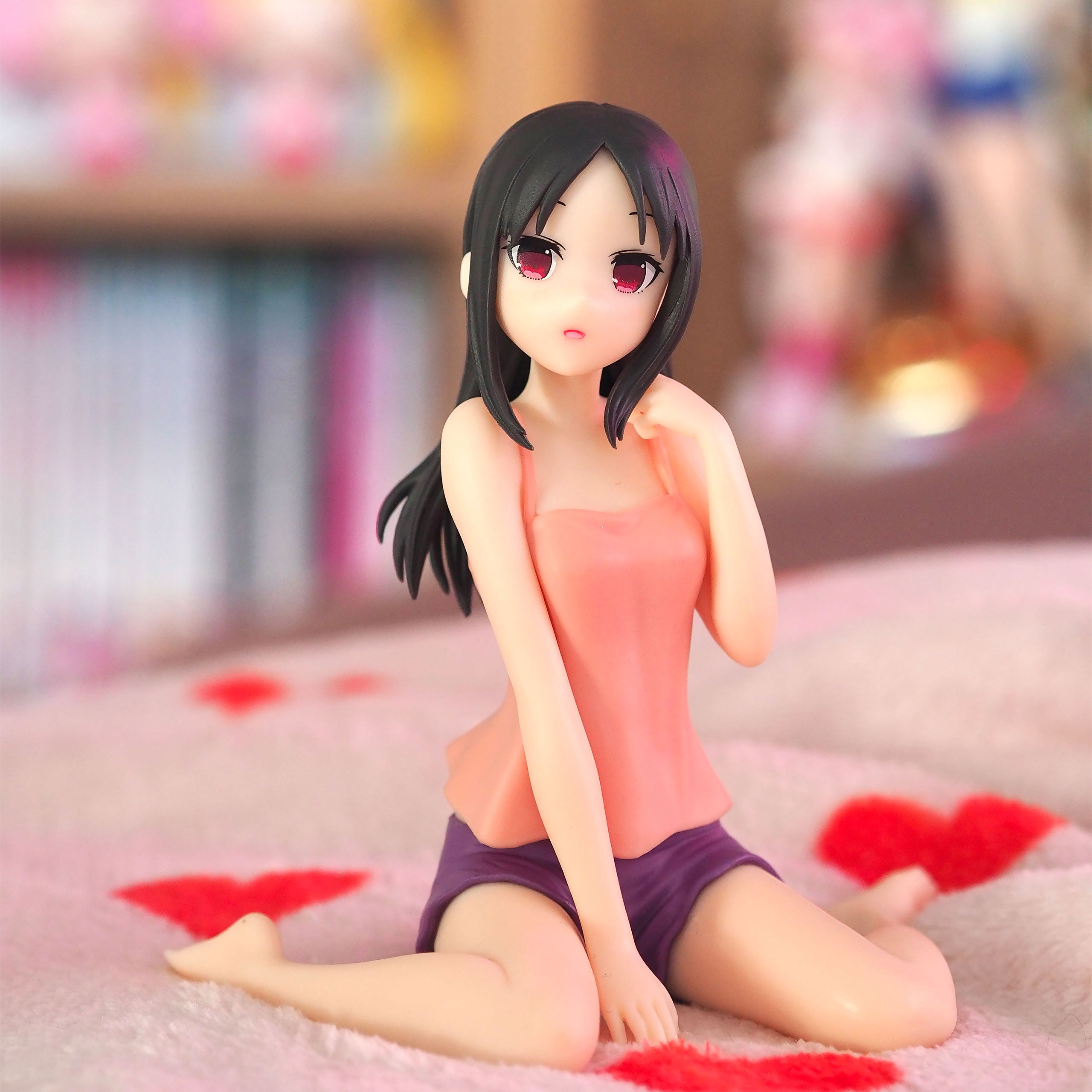 OPEN BOX Kaguya Same Love Is War Kaguya Relax Time Figure by Bandai