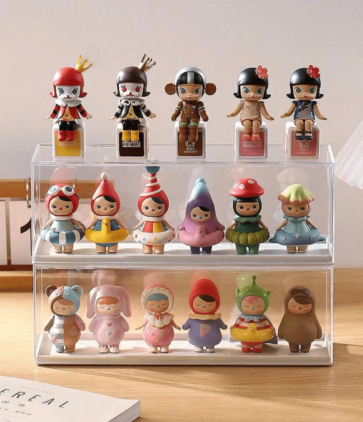 Blind Box Figures Acrylic Display Cases