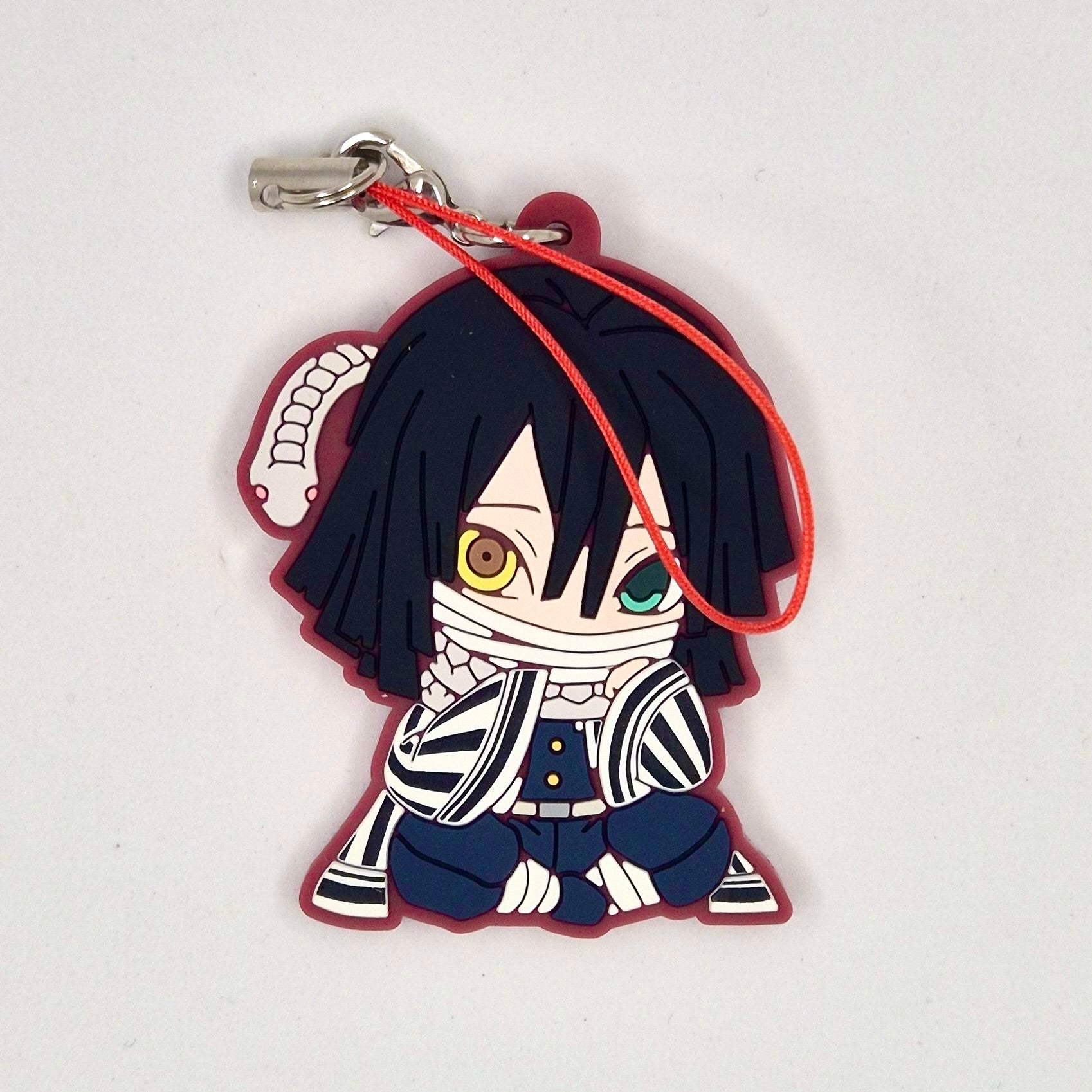 Demon Slayer Official Obanai Rubber Keychain