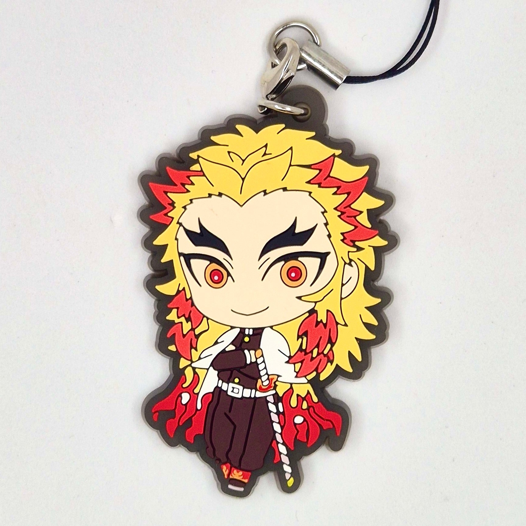 Demon Slayer Official Rengoku Rubber Keychain