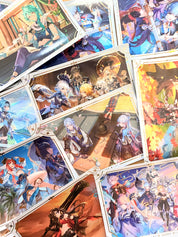Genshin Impact Official Holographic Sticker Card (1 Random)