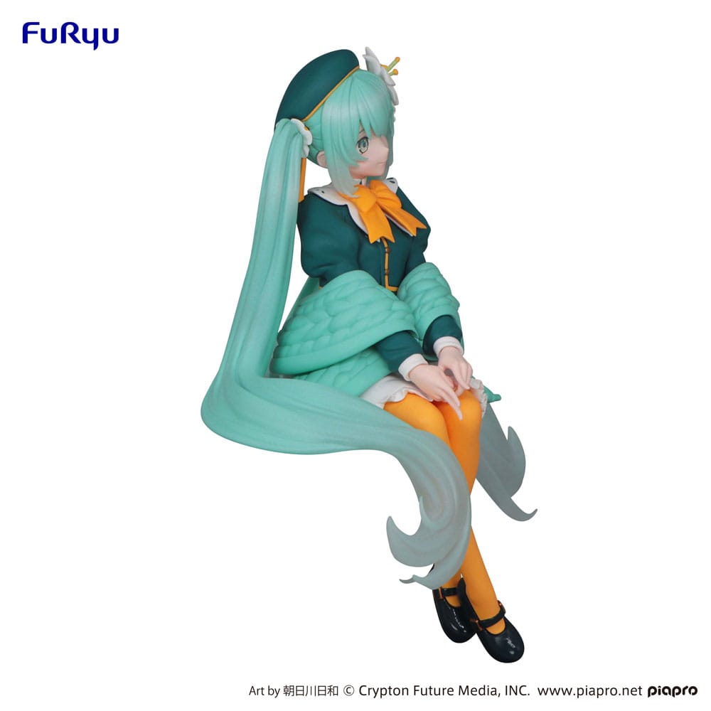 OPEN BOX Vocaloid Hatsune Miku Flower Fairy Lily Noodle Stopper Figure by Furyu