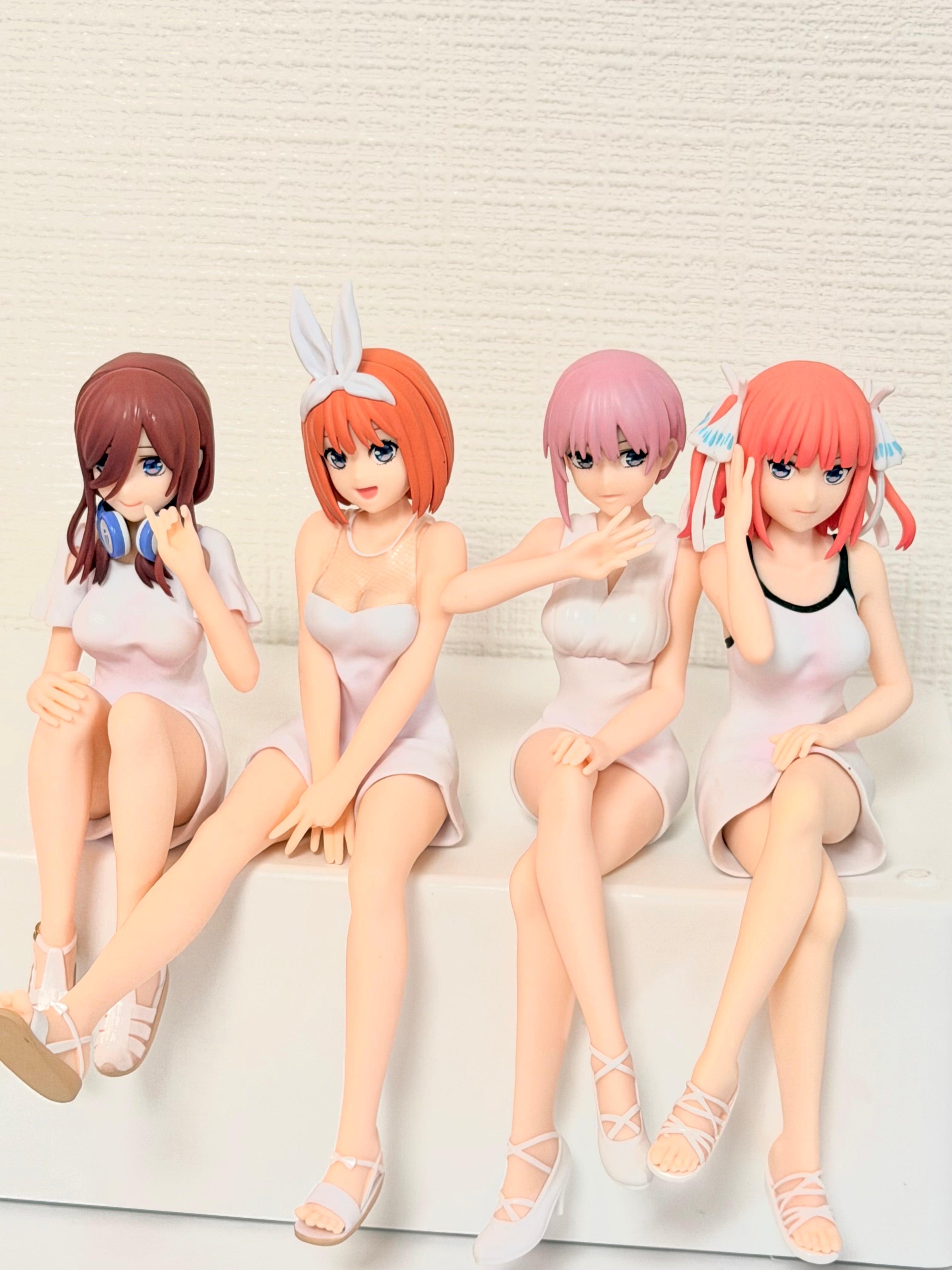 NO BOX The Quintessential Quintuplets Yotsuba Chokonose Premium Figure by SEGA