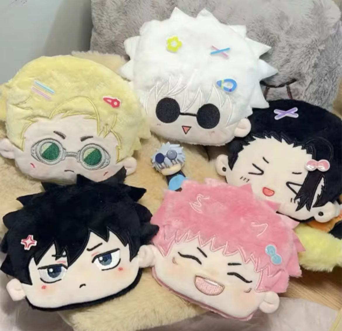 Jujutsu Kaisen Nanami Gojo Geto Pouch Mini Bag Plush