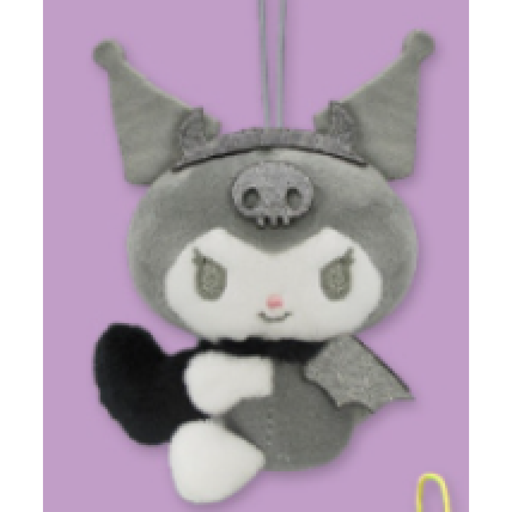 Sanrio JP Kuromi & My Melody angels and demons collector arcade plush keychains (1 random plushie)