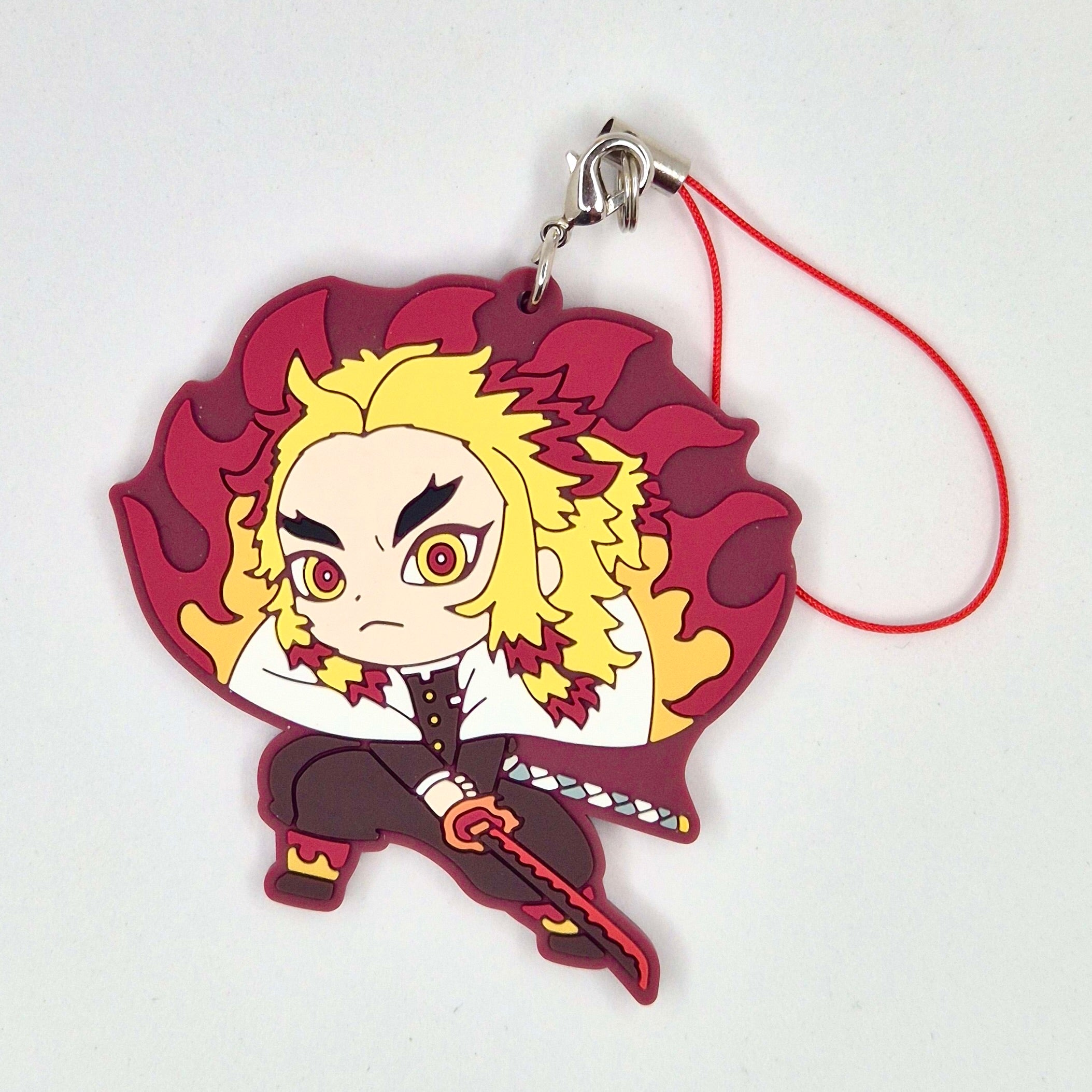 Demon Slayer Official Rengoku Rubber Keychain