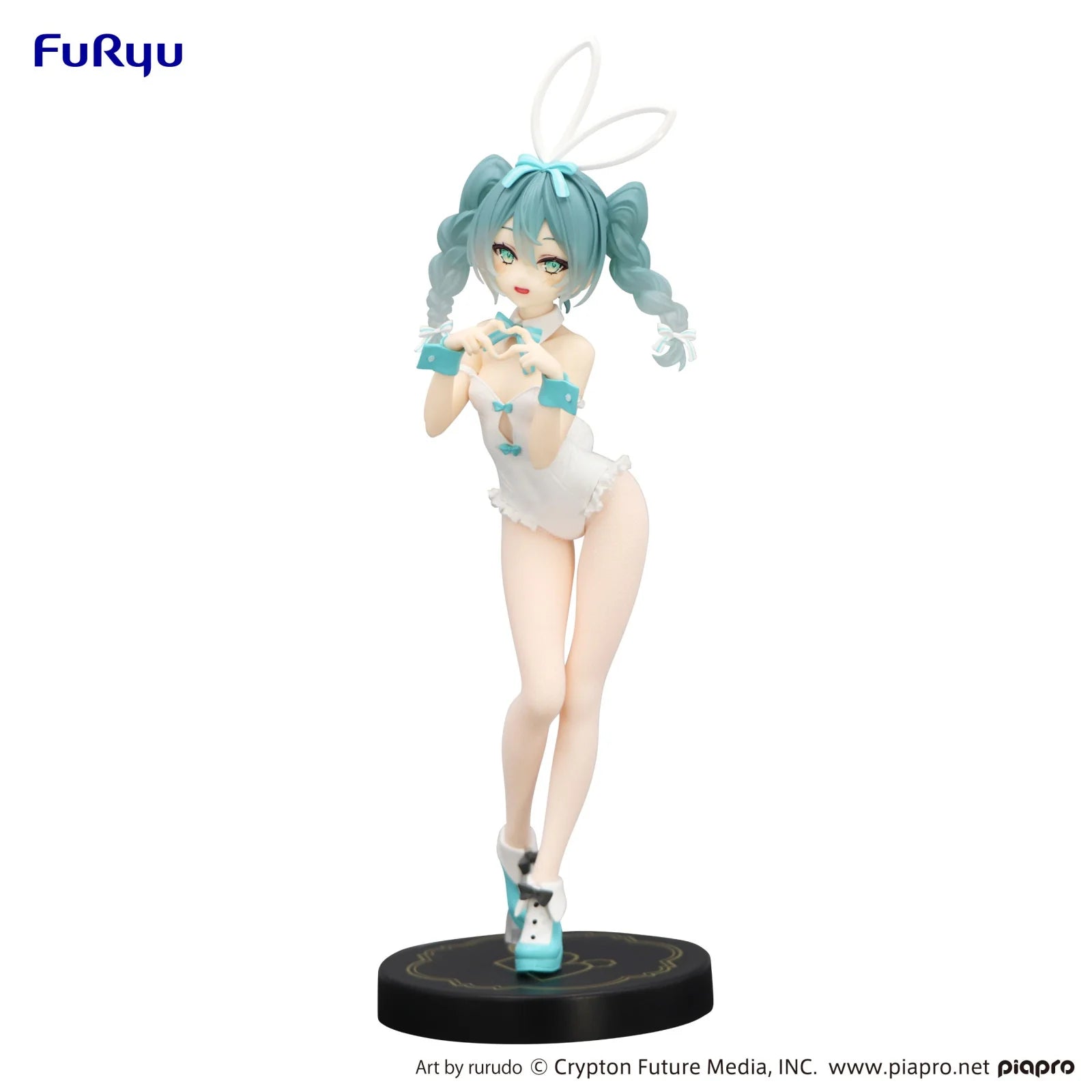 OPEN BOX Vocaloid BiCute Bunnies Hatsune Miku (Rurudo White Color Ver.) Figure