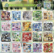 Japanese y2k retro Food Cuisine Themed Collage Sticker Cutout Book 20 pages/book