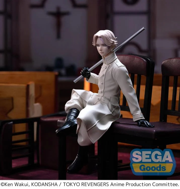 OPEN BOX Tokyo Revengers - Inui PM Prize Figure (Perching Ver.) by SEGA