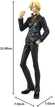 OPEN BOX Excellent Model Portrait of Pirates One Piece Sanji Mini Figure