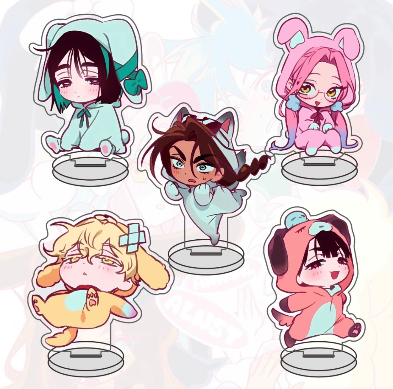 Alien Stage Bunny Babies Acrylic Stand (6 Options)