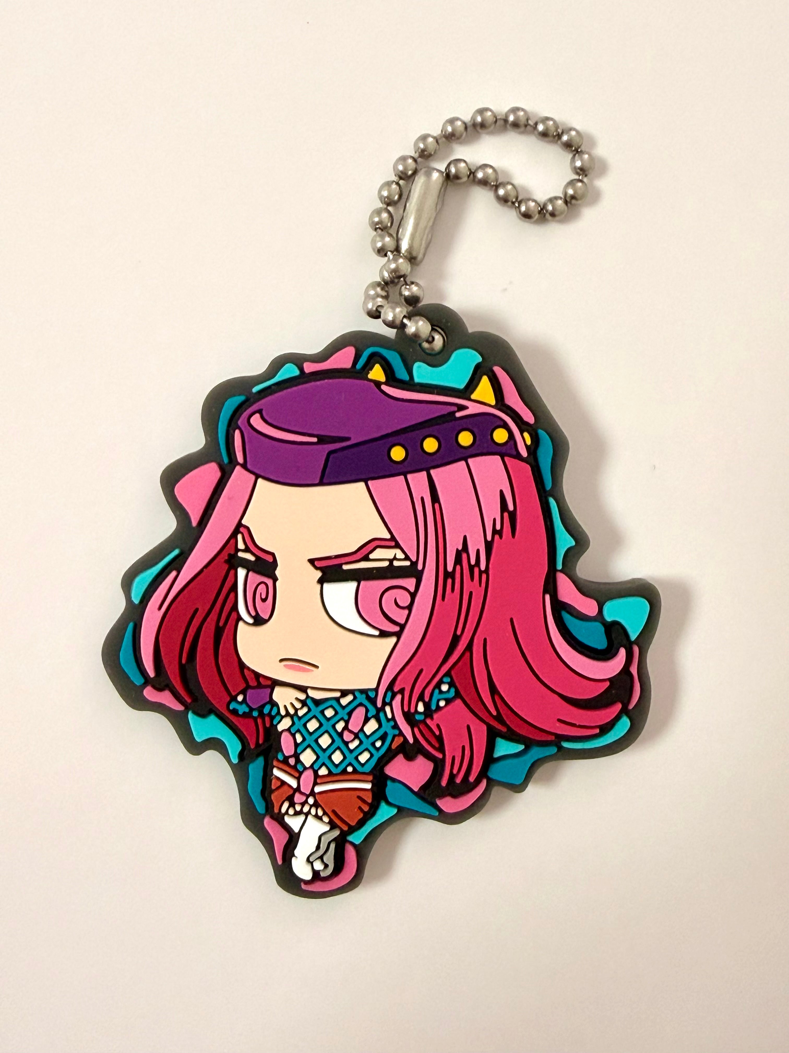Jojo's Bizarre Adventure  Official Rubber Keychain JP 263136