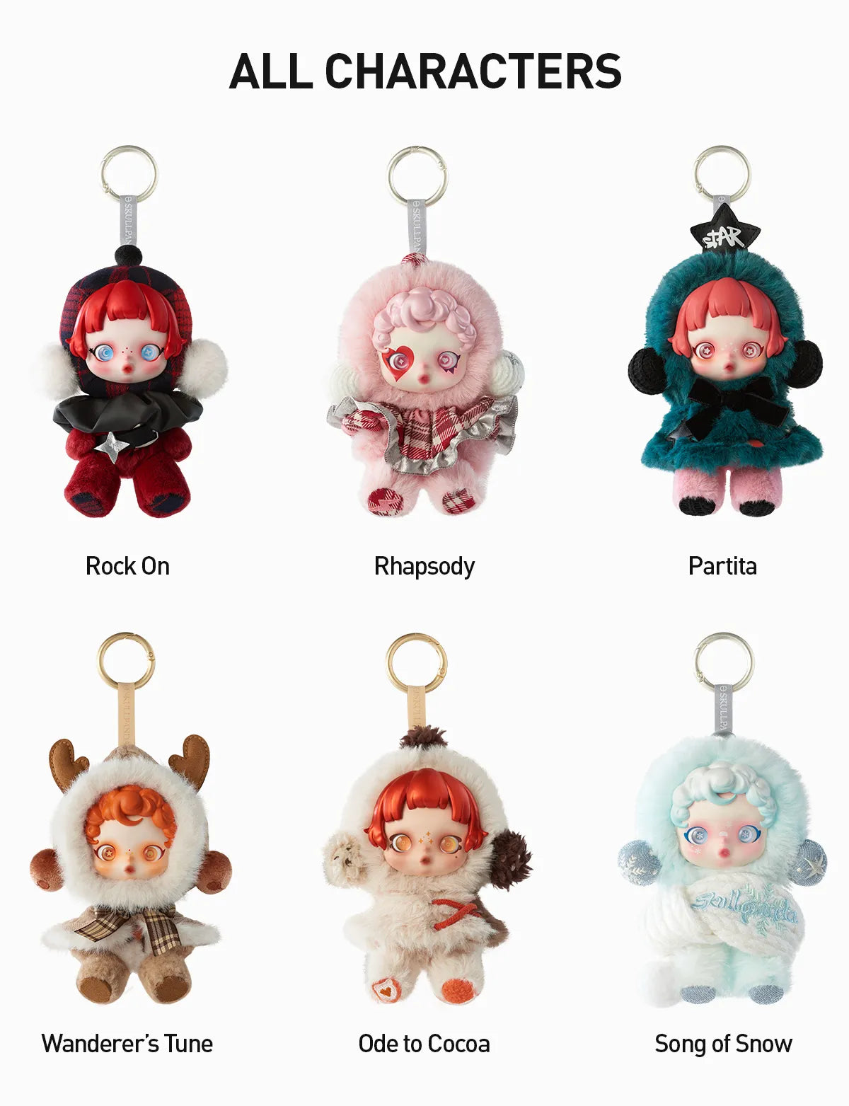 Skullpanda Winter Symphony Blind Box Plush Dolls by Pop Mart (Confirmed Style Available)