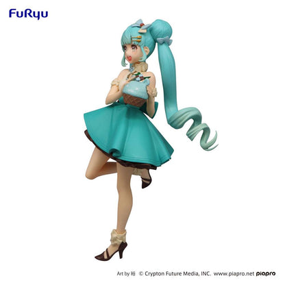 Vocaloid: Hatsune Miku Sweet Sweets Choco Mint Figure by Furyu