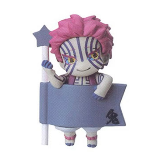 Demon Slayer Akaza Gachapon cake flag STASTO Figure by Bandai