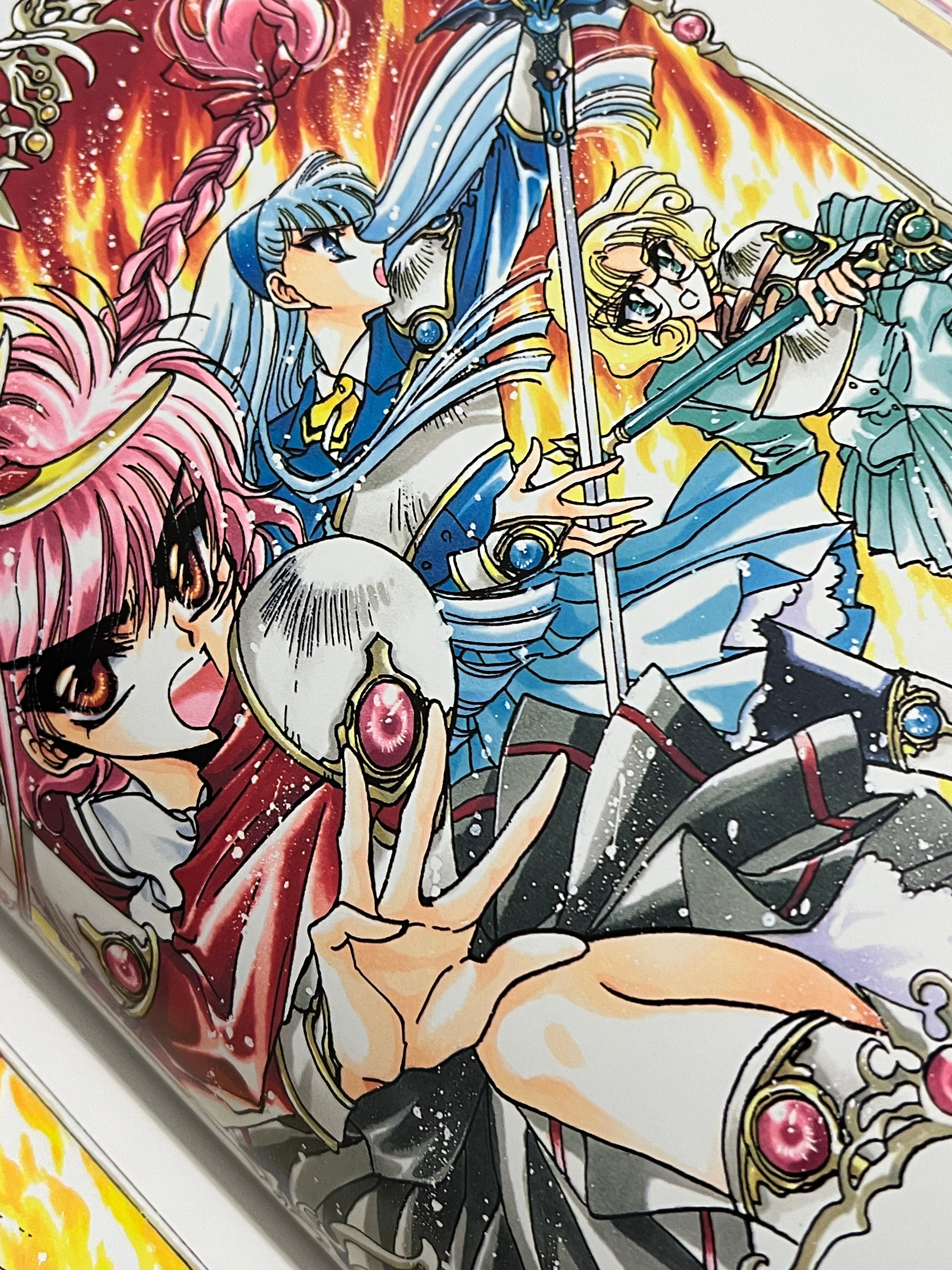 The Art of Magic Knight Rayearth Illustration Collections by CLAMP Hardcover JP (RARE)