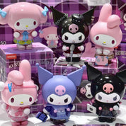 Sanrio Kuromi and My Melody Moving Scene Blind Box Figures by Miniso