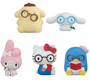 Sanrio Characters Glasses Style Figure Meganekko Gashapon