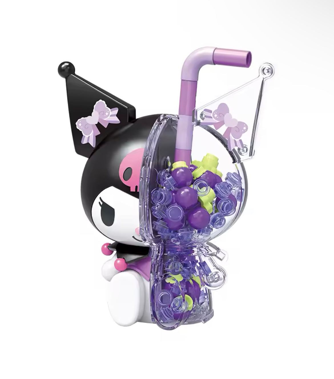 Sanrio Kuromi Assembly Block Figure by Toptoy