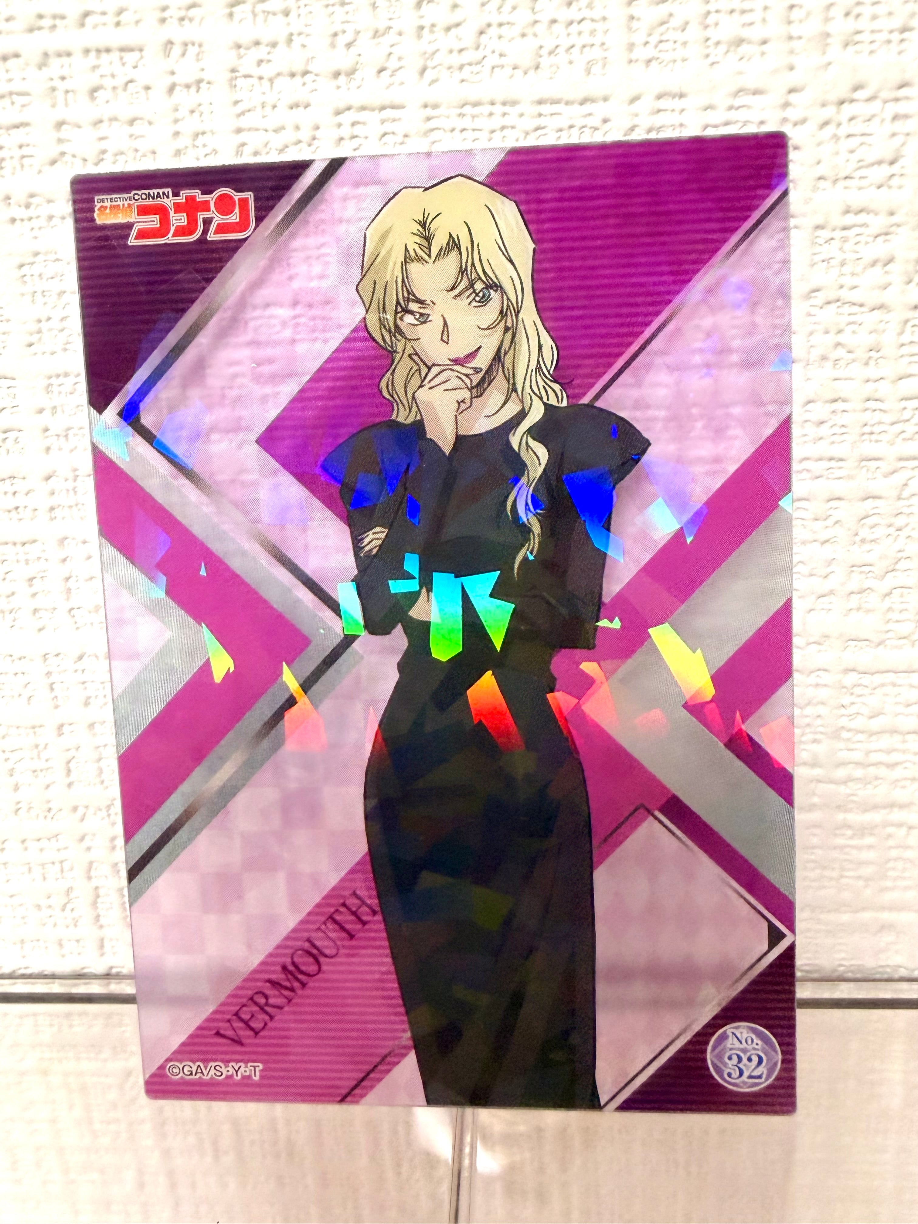 Detective Conan Case Closed Vermouth Official Collector Card JP 263113