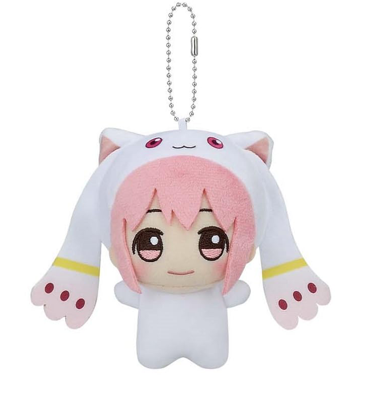 Puella Magi Madoka Magica Chibigurumi Kyubey Ver Costume Madoka Kaname Plush Doll