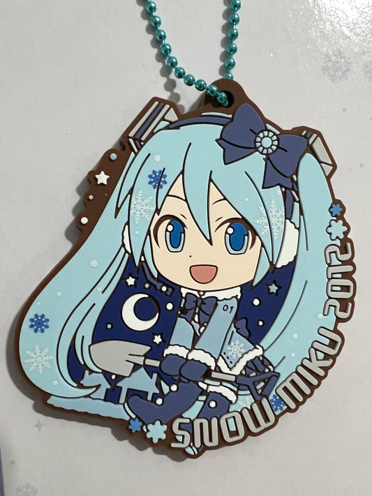 Snow Miku 2010-2013 Original Ichiban Kuji Keychain Prize E (RARE)