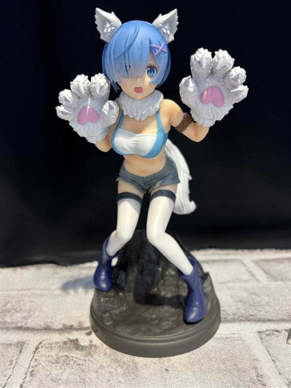 NO BOX Re Zero Rem Wolf Version Figure JP