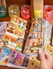 Aesthetic y2k retro Animal Pet Themed Collage Sticker Cutout Book 20 pages/book