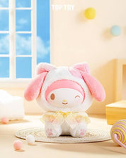 Sanrio Play With Kittens Plush Keychain Blind Box Kuromi My Melody Pocchaco Cinnamoroll Pompompurin Hello Kitty
