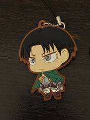 Attack on Titan Deformed Series Attack on Titan Chimi Rubber Straps JP by Bandai