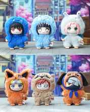Naruto Beast Party Blind Box Plush Keychain