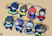 Blue Lock Character Banchoukou Rubber Keychain Gashapon vol.2