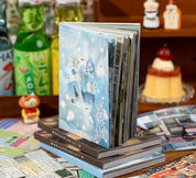 Aesthetic y2k retro Winter Themed Collage Sticker Cutout Book 40 pages/book