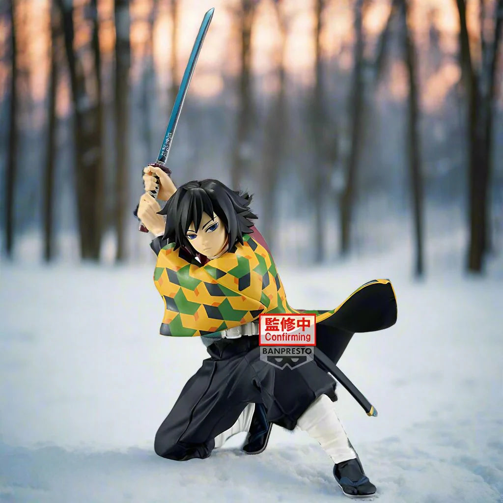 Banpresto - Demon Slayer: Kimetsu no Yaiba - Giyu Tomioka Vibration Stars Figure