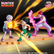 Hunter x Hunter Gon Killa Hisoka Set of 3 Figures Bandai Greed Island Scene Arc