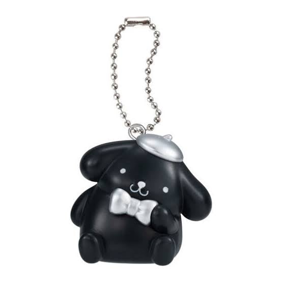 Sanrio Monochrome Mascot  Official Gashapon mini Figure Keychain